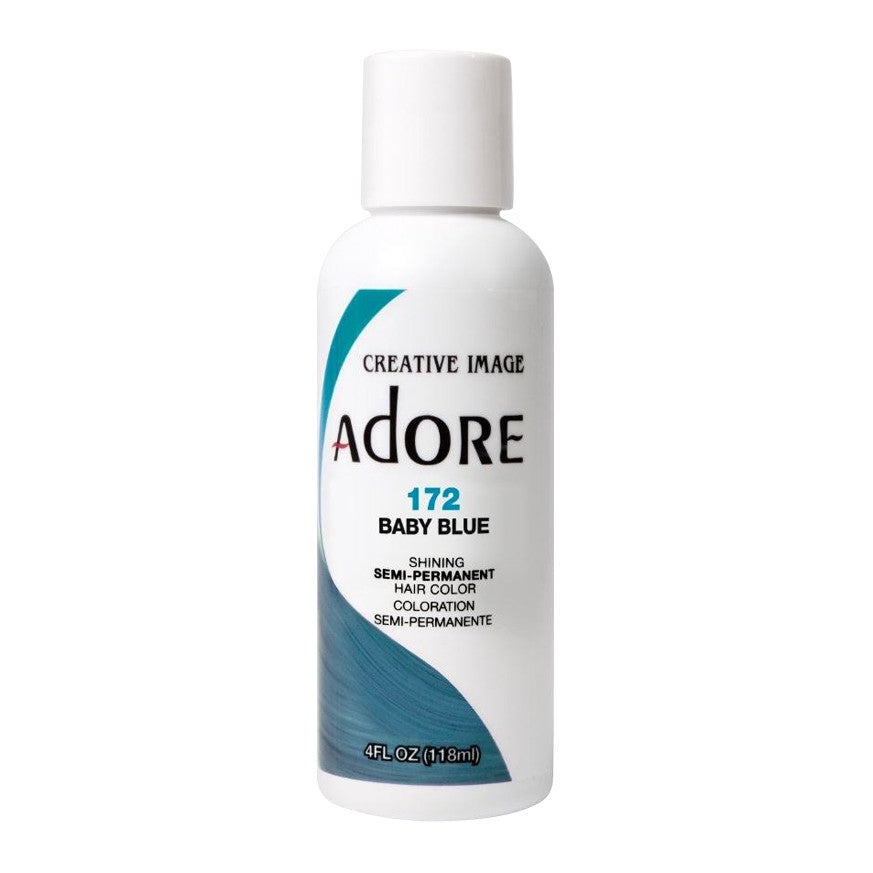 Baby Blue #172 Adore Semi-Permanent Haircolor, 4 Oz